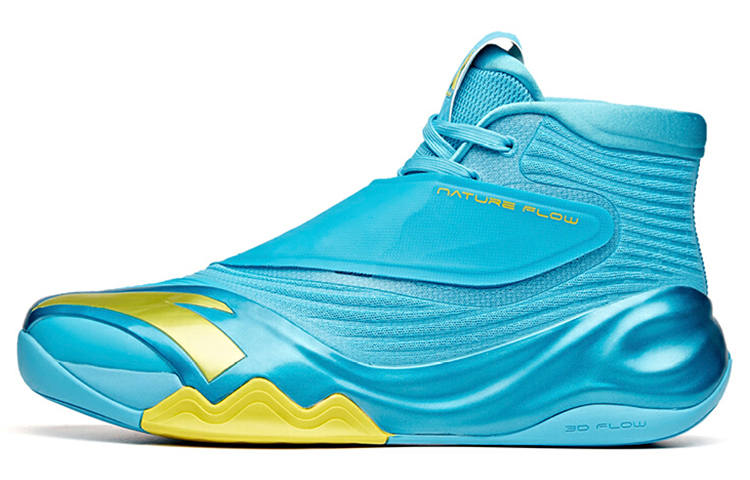 Anta Thompson KT6 Comfortable Cushioning Slip Resistant Abrasion Resistant Coverage Support High top Basketball Shoes
