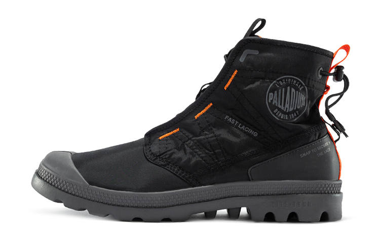 Palladium Pampa Canvas Shoes Unisex High Top Black