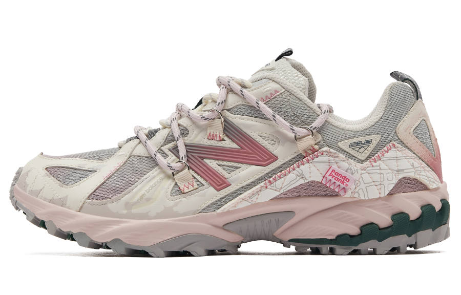 New Balance New Balance 610T Cushioning Abrasion Resistant Low top Hiking Shoes Unisex Beige Pink Gray