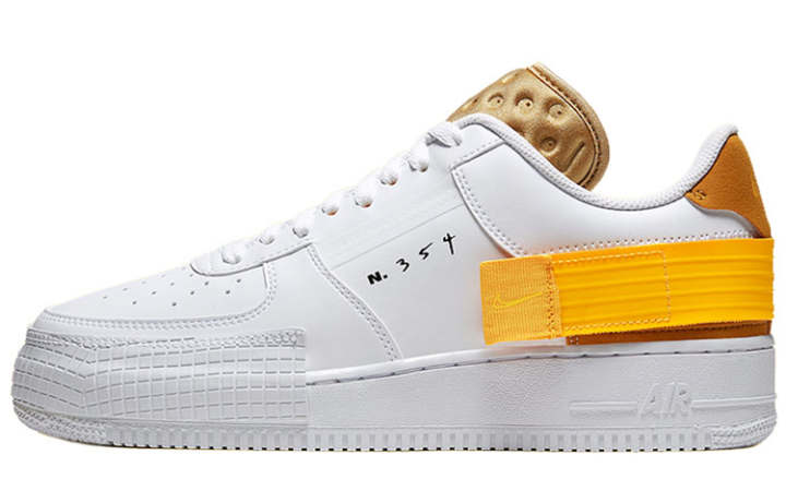 Nike Nike Air Force 1 Type White Gold