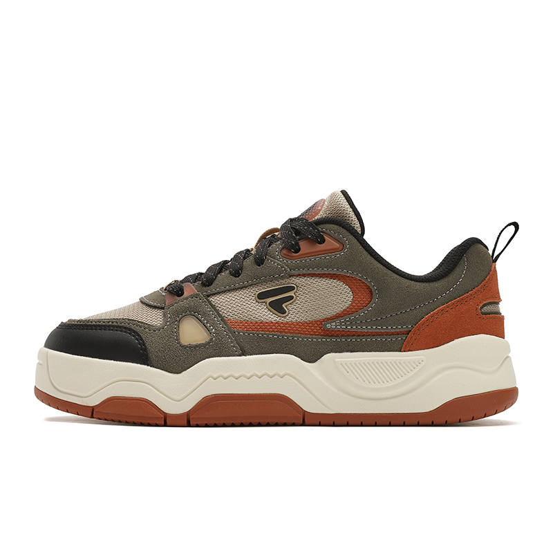 FILA FUSION BANK III Low top Skateboard Shoes Women's Light Brown Umber
