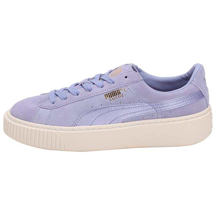 PUMA PUMA Suede Platform Satin Purple Women's