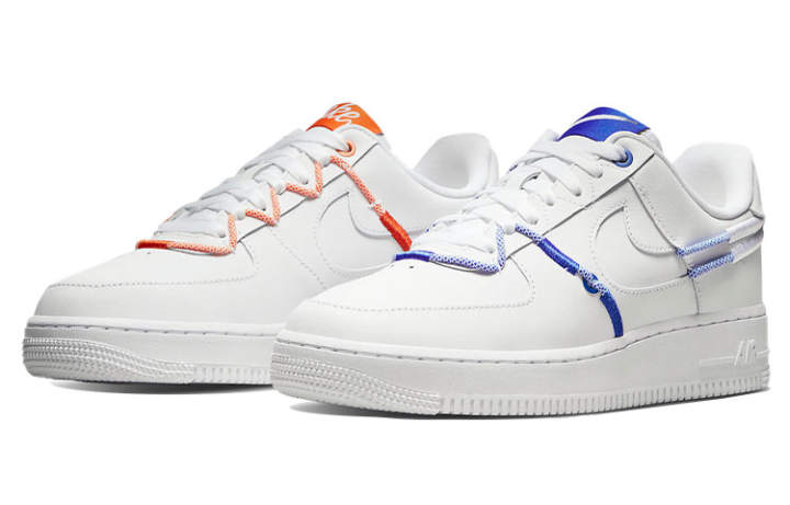 Nike Nike Air Force 1 Low '07 Lx White Orange Blue Women's