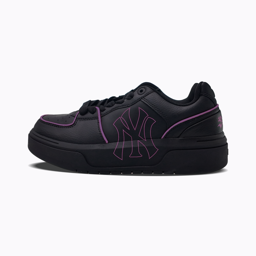 MLB MLB Chunky Liner Low top Skateboard Shoes Unisex Black Purple