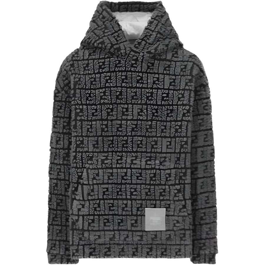 FENDI Sweatshirt FW23 Gray Kids'