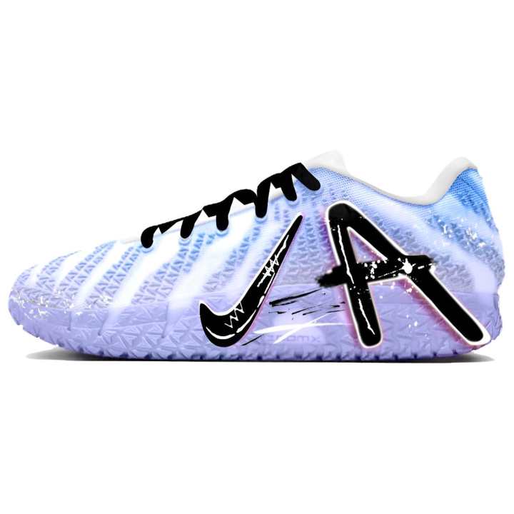 Nike Nike Ja Morant 3 Cushioning Abrasion Resistant Cushioning, Wear Resistant Low top Basketball Shoes Unisex Blue Purple