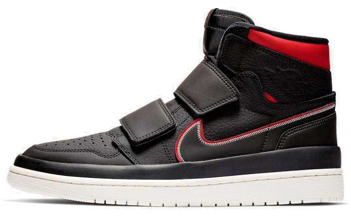 Jordan Jordan 1 Retro High Double Strap Black Gym Red