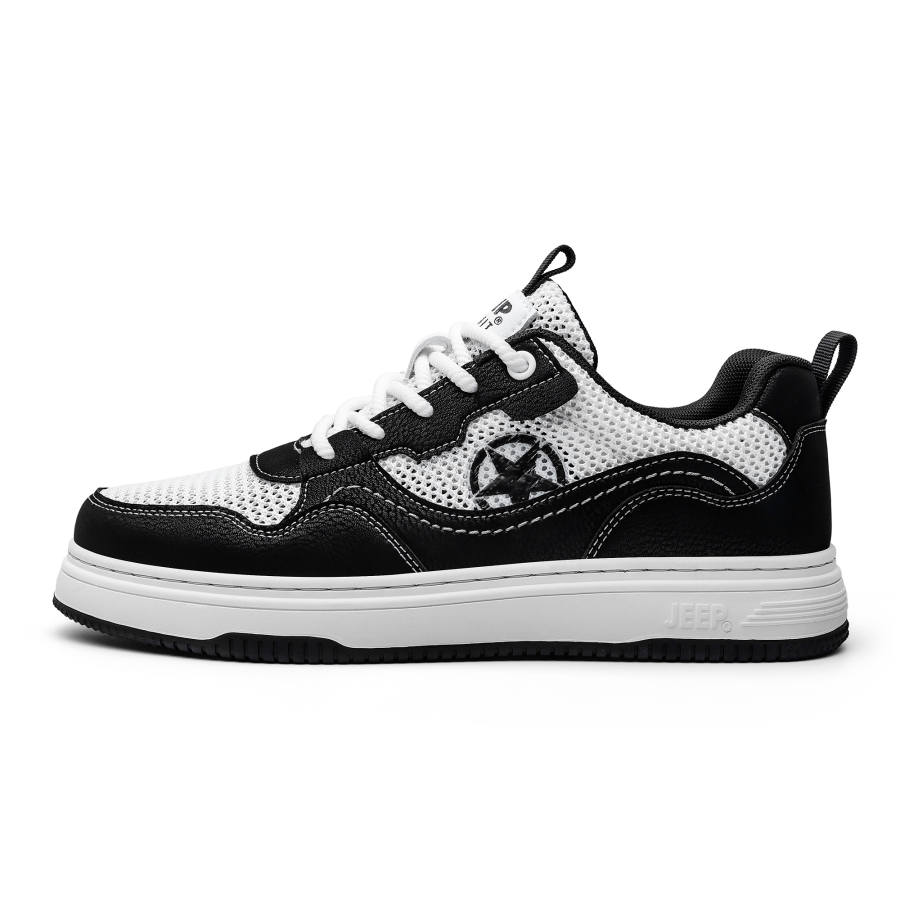 JEEP SPIRIT Leisure Collection Cushioning Abrasion Resistant Waterproof Slip Resistant Low top Skateboard Shoes Men's