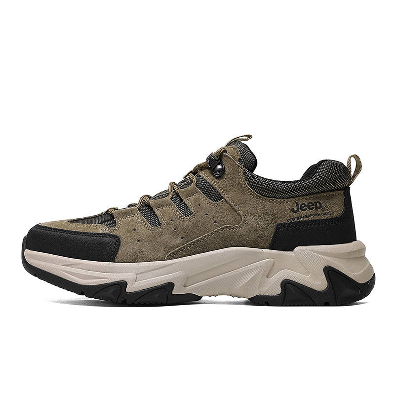 Jeep Abrasion Resistant Breathable Low top Outdoor Hiking Shoes Men's