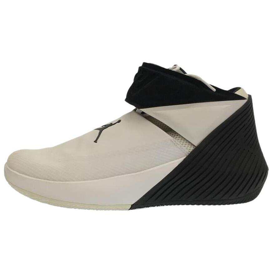 Jordan Jordan Why Not Zer0.1 Slip Resistant Abrasion Resistant Mid top Basketball Shoes Men's White Black
