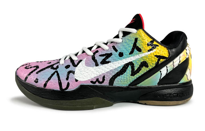 Nike Nike Zoom Kobe 6 Rebound Anti Rollover Slip Resistant Abrasion Resistant Low top Basketball Shoes Unisex