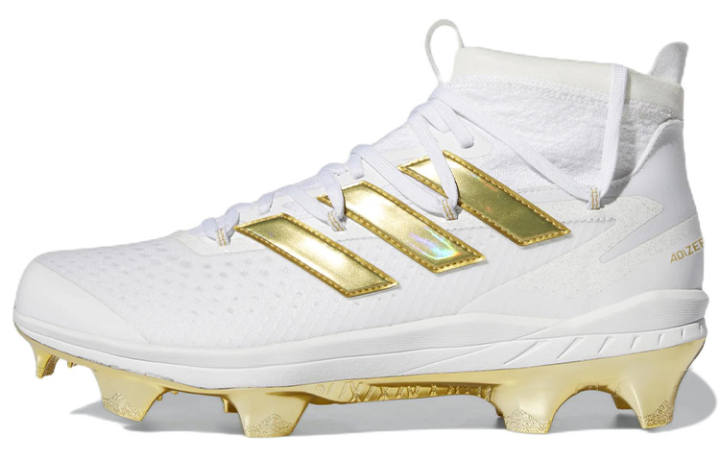 Adidas Adidas Adizero Afterburner 8 Nwv Tpu Cleats 'White Gold'