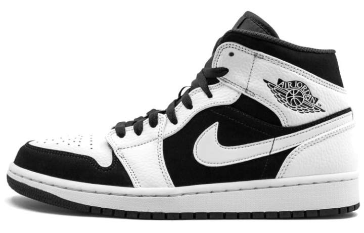 Jordan Jordan 1 Mid 'White Black'