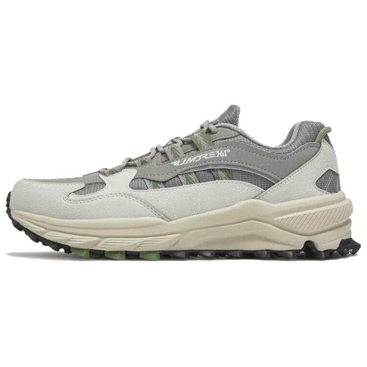 361° Abrasion Resistant Slip Resistant Abrasion Resistant Slip Resistant Low top Hiking Shoes Men's Gray