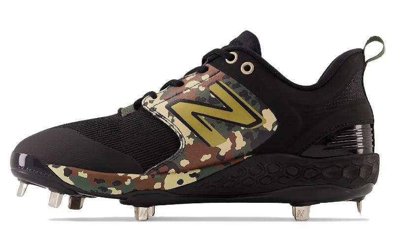 New Balance New Balance NB Fresh Foam X 3000v6 Armed Forces Day Low top Baseball Shoes Men's Black Yellow