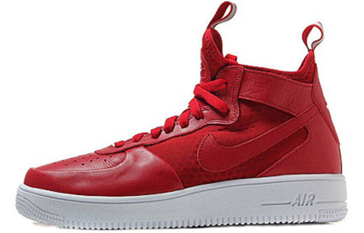 Nike Nike Air Force 1 Gym Red' Slip Resistant Slip Resistant Mid top Skateboard Shoes Unisex Red