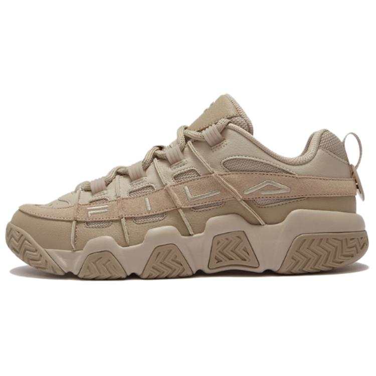 FILA FUSION BUSTER Puffy Shoes Low top Vintage Basketball Shoes Women's Brown