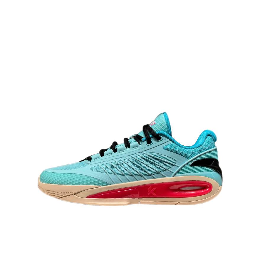 Anta KT10 Low top Carbon Plate Basketball Shoes Men's Blue Green