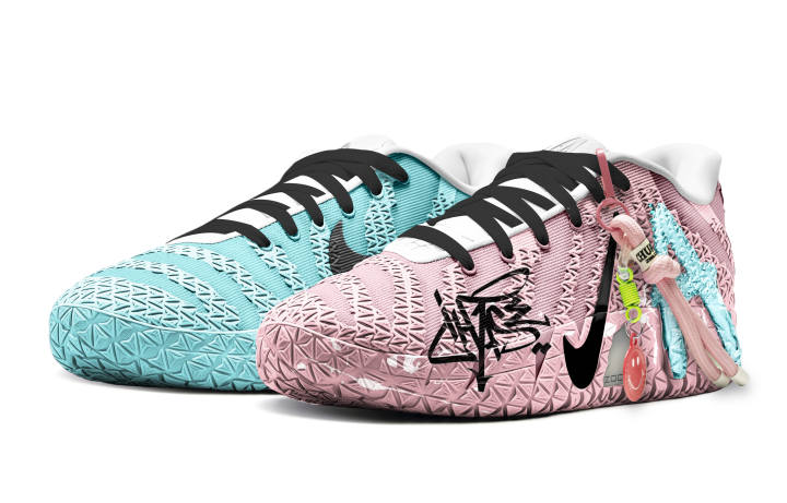 Nike Nike Ja Morant 3 Pink Night Low top Basketball Shoes Unisex Pink Blue