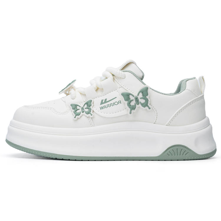 WARRIOR Slip Resistant Abrasion Resistant Low top Skateboard Shoes Women's