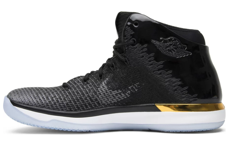 Jordan Jordan Air Jordan 31 Brand Classic East Mid top Performance Basketball Shoes Men's Black Yellow
