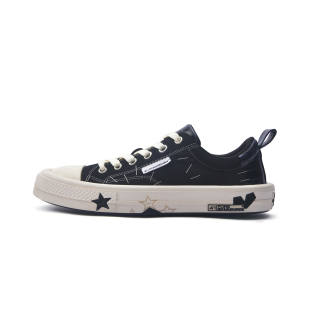 Foreshadow Lightweight And Breathable Low top Skateboard Shoes Unisex Black