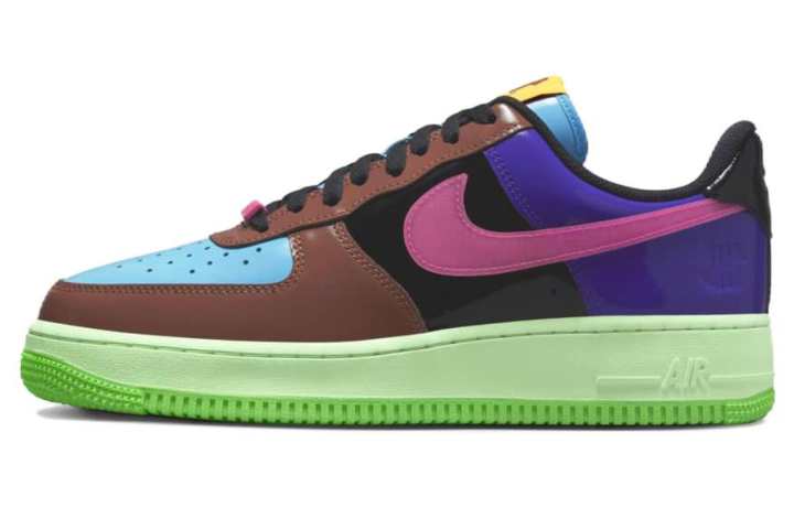 Nike Nike X Undefeated Air Force 1 Low 'Multi Patent Pink Prime'