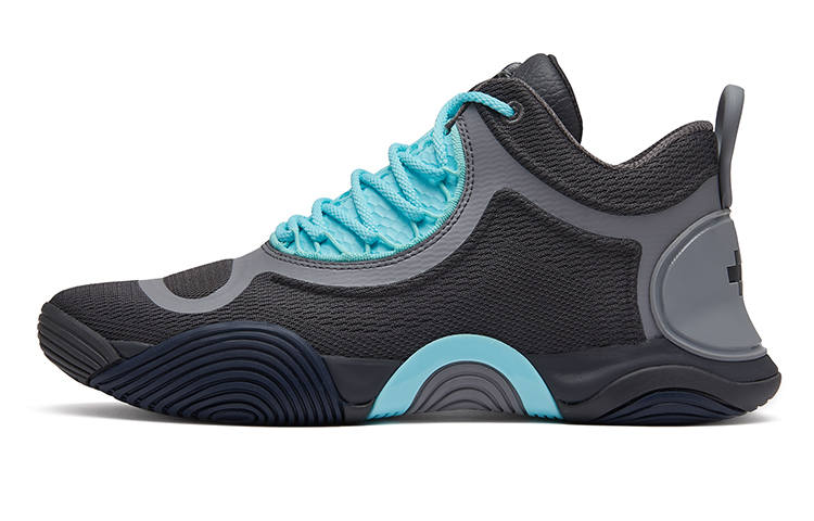 EQLZ EQUALIZER EQLZ EQUALIZER Slip Resistant Abrasion Resistant Low top Basketball Shoes Unisex Black Blue Ghost Mother