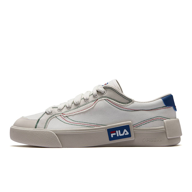 FILA FUSION POP Low top Canvas Shoes Men's Gray Black