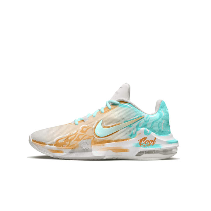 Nike Nike Air Max Impact 4 Mechanical Magic, Blue Cushioning Mid top Basketball Shoes Men's Yellow Green