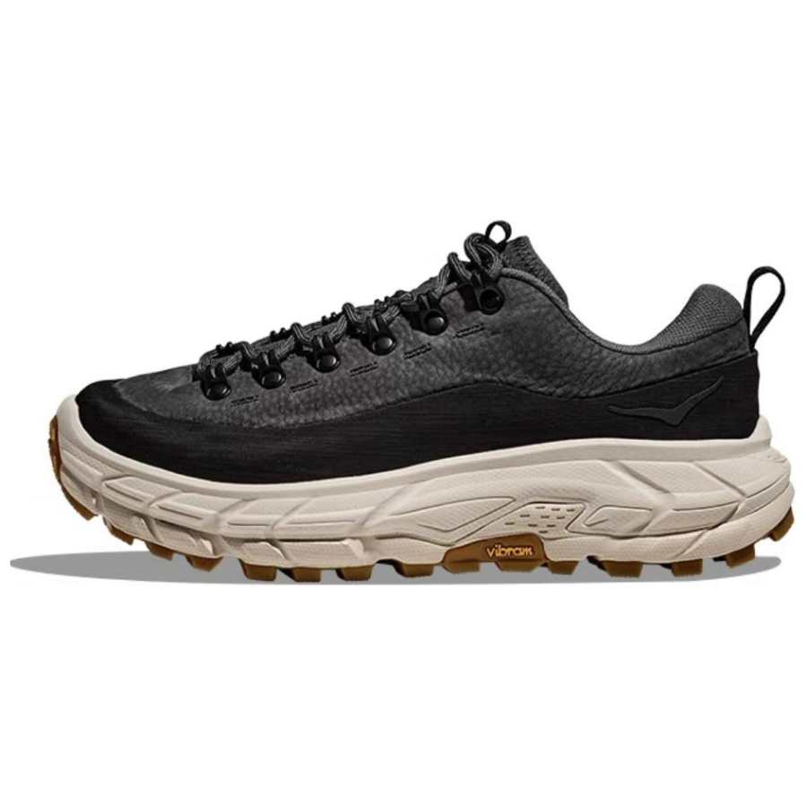 HOKA ONE ONE Tor Summit Comfortable Low top Hiking Shoes Unisex Black Gray
