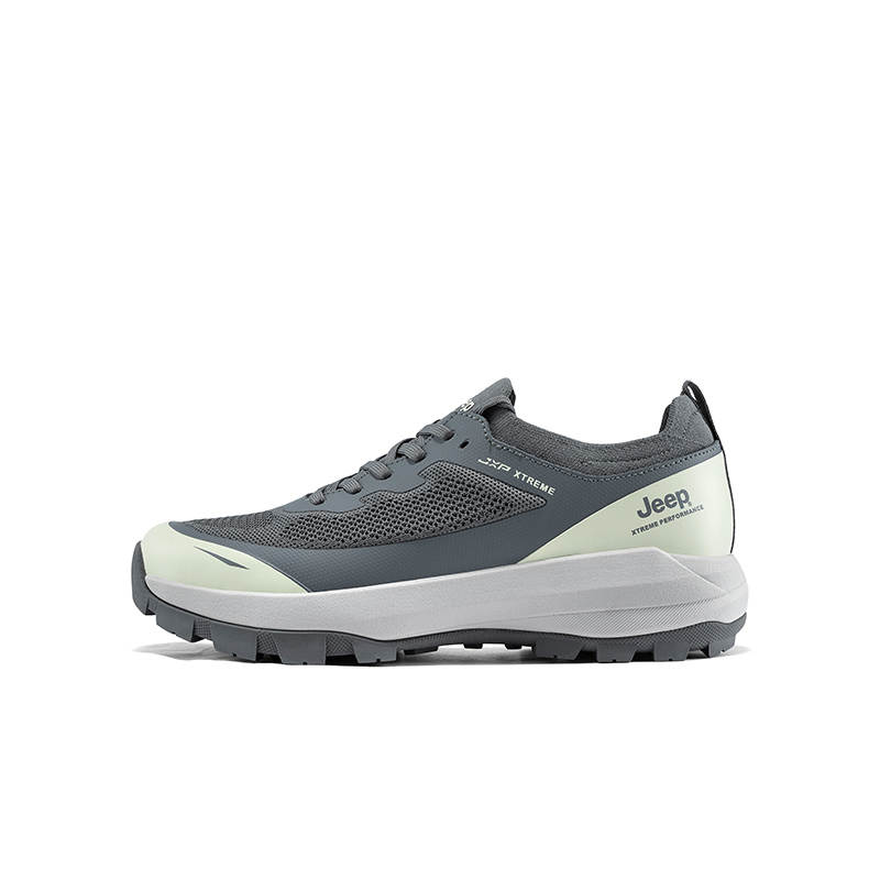 Jeep Low top Hiking Shoes Men's Gray