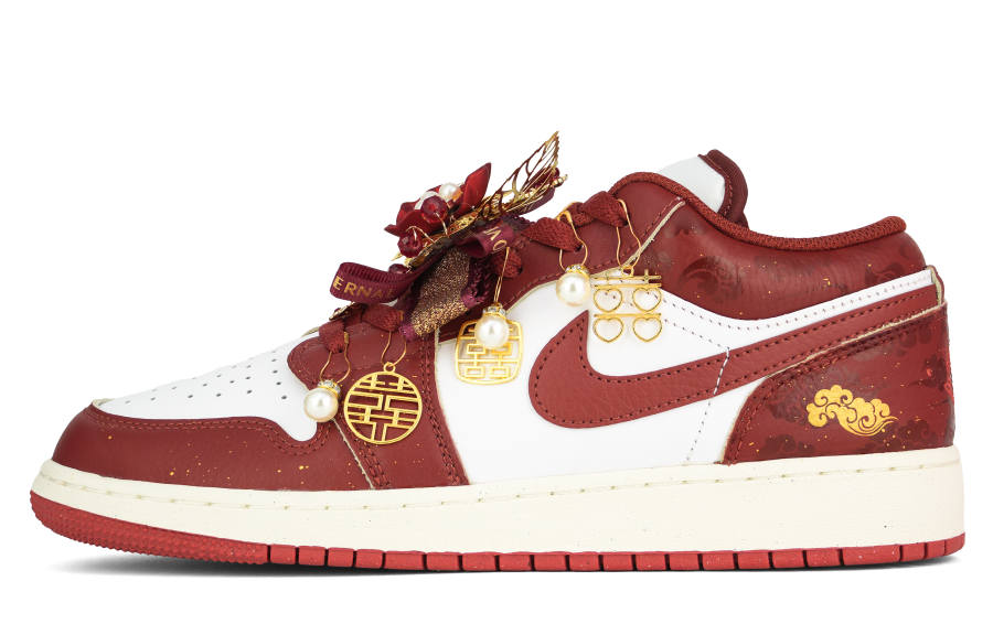 Jordan Jordan Air Jordan 1 GS Cloud Bliss Creation Cushioning Abrasion Resistant Cushioning, Wear Resistant Low top