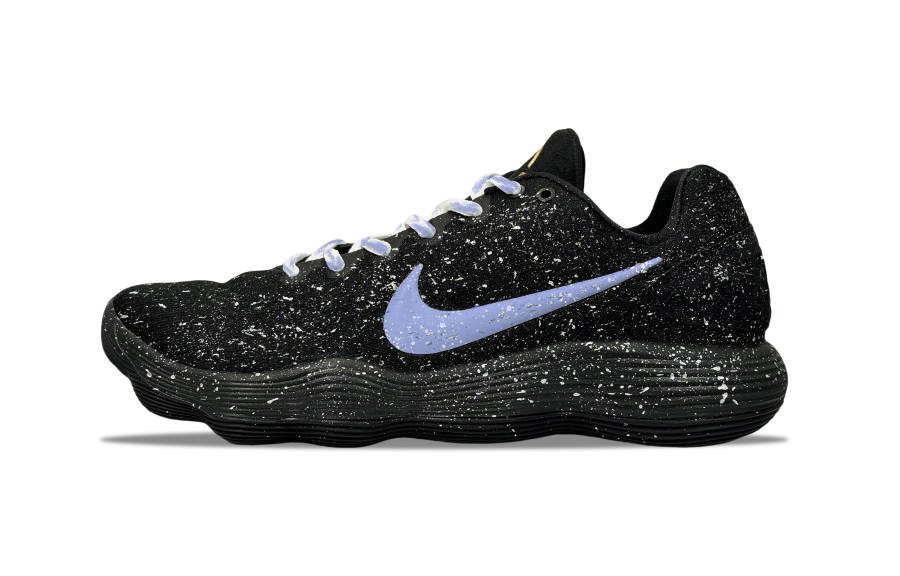 Nike Nike Hyperdunk 2017 YDCC Galaxy Baby's Breath Abrasion Resistant Abrasion Resistant Low top Basketball Shoes Unisex