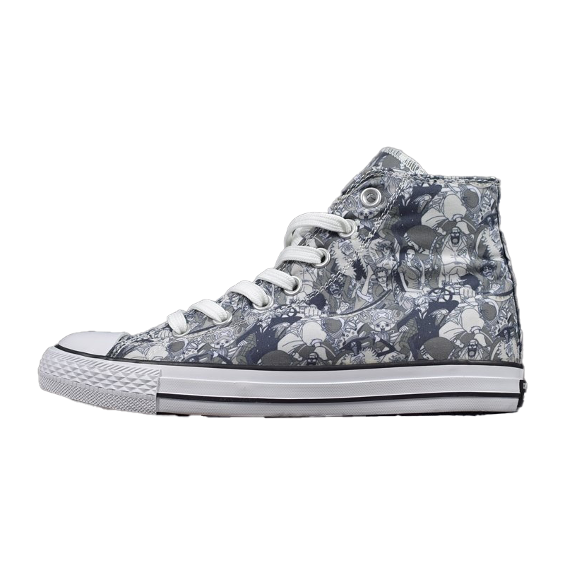 Converse One Piece x Converse Chuck Taylor All Star High top Canvas Shoes Unisex Gray