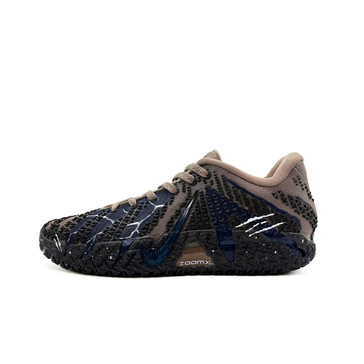 Nike Nike Ja Morant 3 Thunder Scar Cushioning Low top Basketball Shoes Unisex Brown Black Blue