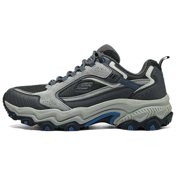 Skechers Stamina At Abrasion Resistant Low top Mountaineering Shoes Men's Black Blue