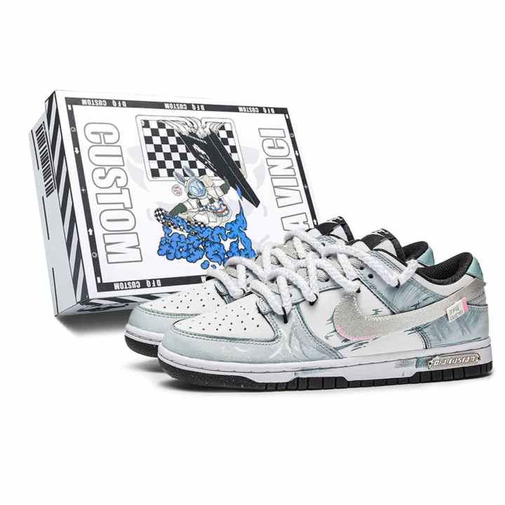 Nike Nike Dunk Box, Wind Chimes Rubber Cushioning Abrasion Resistant Lightweight Cushioning Abrasion Resistant Lightweight