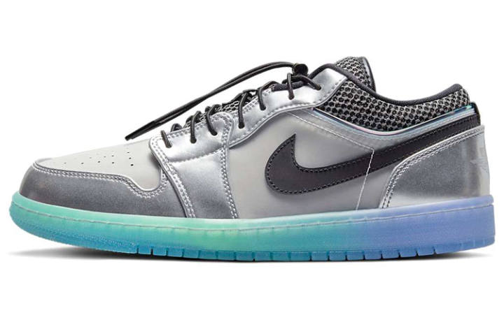 Jordan Air Jordan 1 Low Se 'Metallic Silver Gradient' Women's