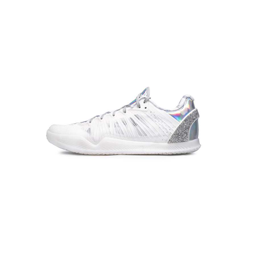 Serious Player Only Player 1 Cushioning Slip Resistant Abrasion Resistant Low top Basketball Shoes Unisex White Gray