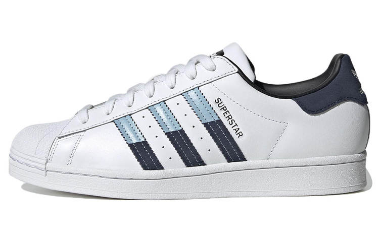 Adidas Originals Adidas Superstar Shoes 'White Navy'