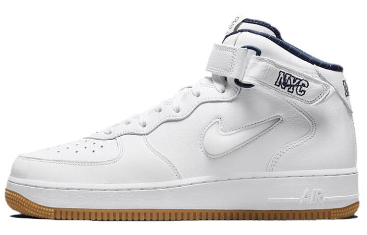 Nike Nike Air Force 1 Mid Jewel Qs 'NYC Yankees'
