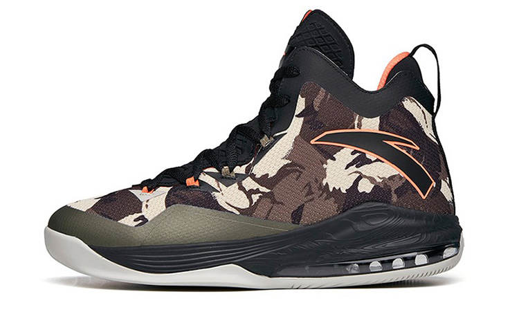 Anta The Shield Slip Resistant Abrasion Resistant Slip Resistant Abrasion Resistant High top Vintage Basketball Shoes