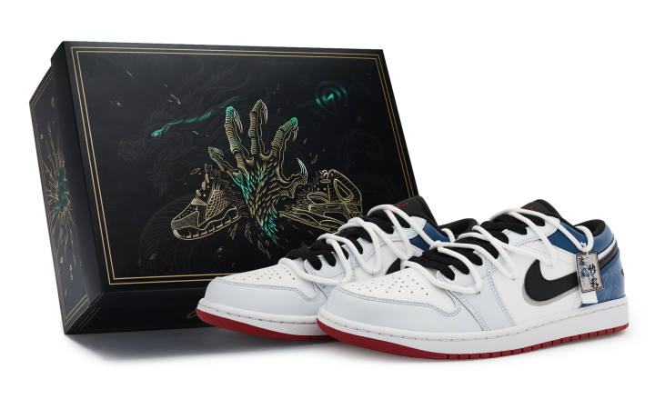 Jordan Jordan Air Jordan 1 811 Manufacturing, Breeze Bamboo Blue, Special Shoe Box Abrasion Resistant Lightweight