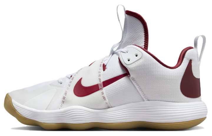 Nike Nike React HyperSet LE Slip Resistant Abrasion Resistant Low top Basketball Shoes Unisex White