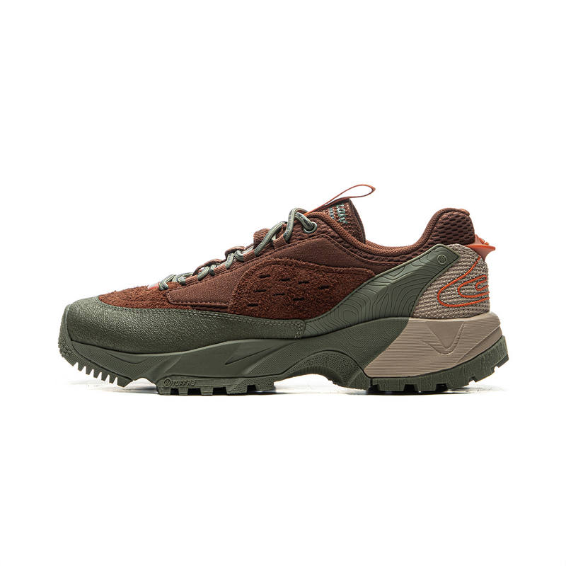 Li-Ning Li Ning Outdoor CF Tracing, Wild Xingshan V2 Cushioning, Wear Resistant Low top Outdoor Hiking Shoes Men's Tan