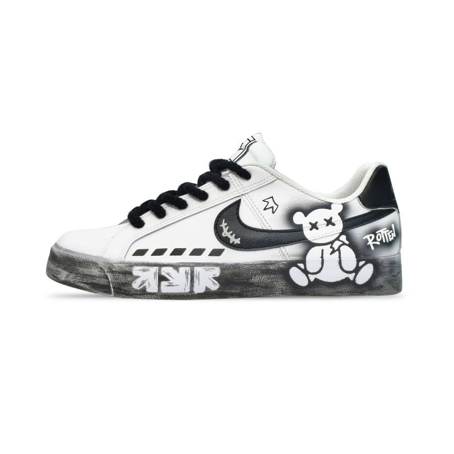 Nike Nike Court Royale AC Low top Skateboard Shoes Men's Black White