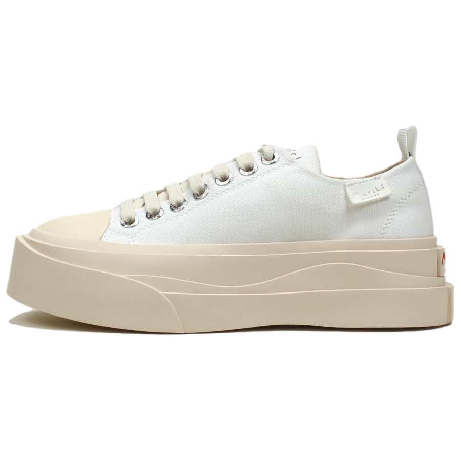 MARCHE STUDIOS Bass Unisex Low top Canvas Shoes White