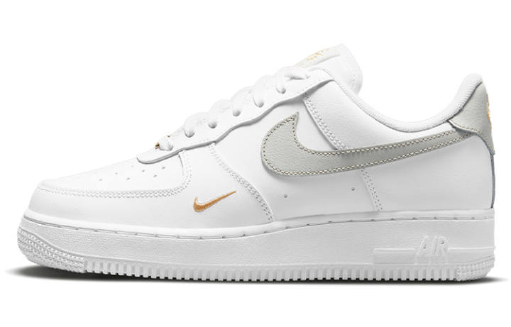Nike Nike Air Force 1 07 Essential Synthetic Leather Low top Skateboard Shoes Women's Mung Bean Gray