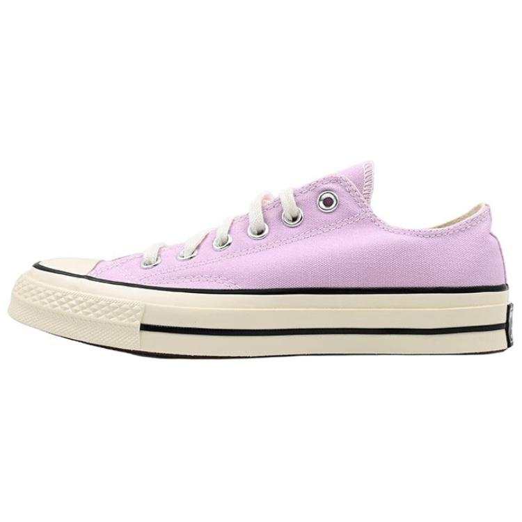 Converse Chuck 70 Fabric Comfortable Breathable Low top Skateboard Shoes Unisex Pink